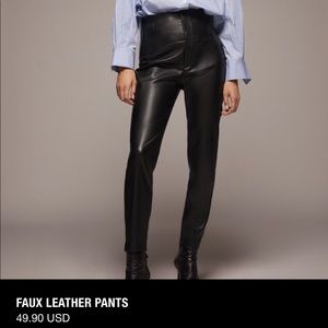 Zara Leather Pant